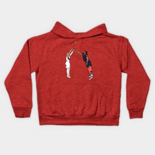 Damian Lillard Game Winner Over Paul George Kids Hoodie